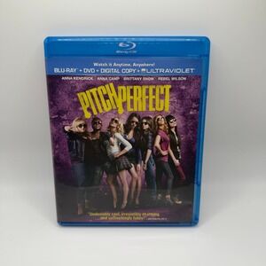 Pitch Perfect Blu-ray DVD Combo Pack Anna Kendrick Rebel Wilson Musical Comedy